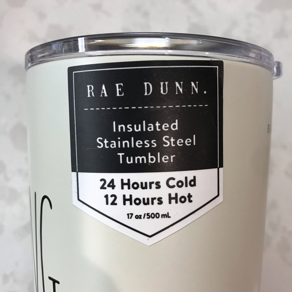 Rae Dunn MORNING PUMPKIN Insulated Tumbler - Picture 2 of 3